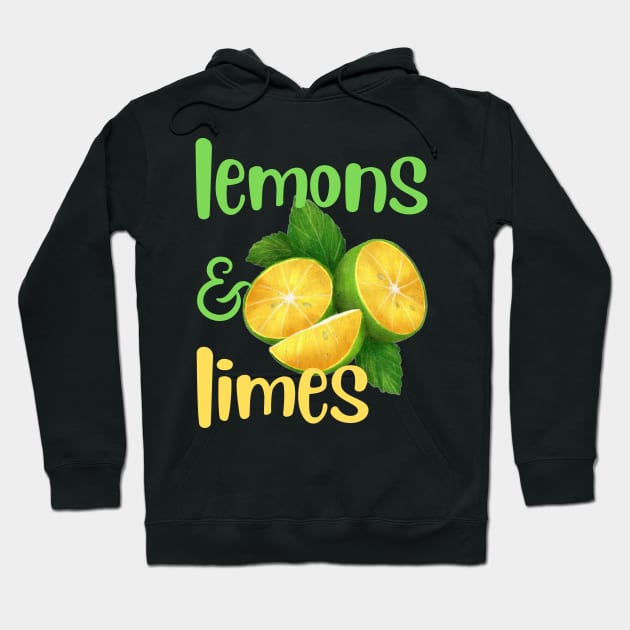 Lemons & Limes Hoodie by KreativPix